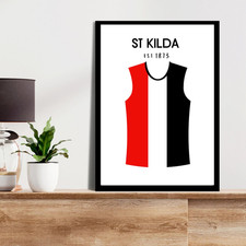 St Kilda Football Print |