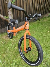 Islabike Rothan 14 Balance Bike Orange In Excellent Condition