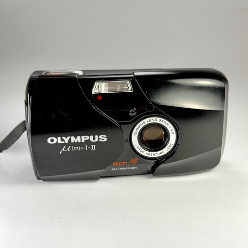 Film camera olympus mju - camera,