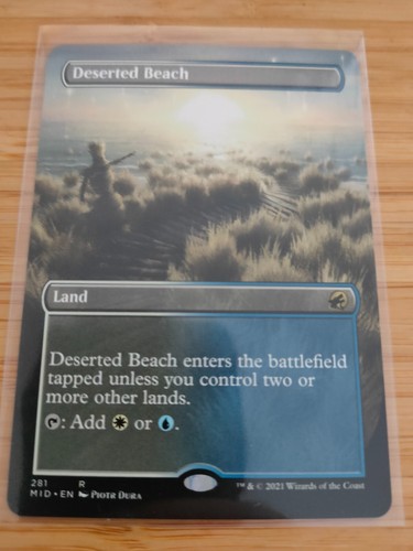 Mtg deserted beach borderless - deserted,
