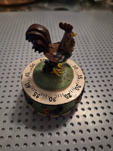 Vintage rooster kitchen timer - rooster,