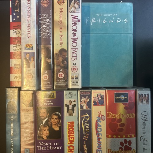 Vhs video tape bundle - video,
