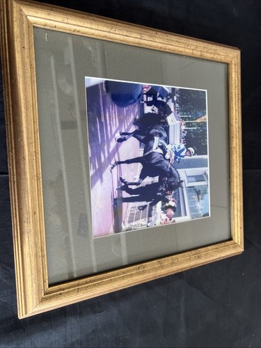 Vintage framed horse racing - vintage,