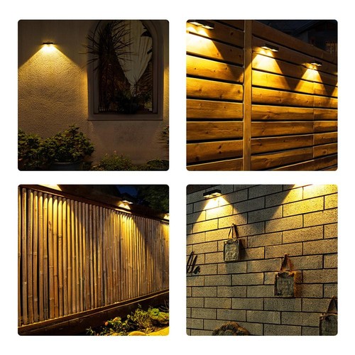 Pieces solar led wall lights - solar,