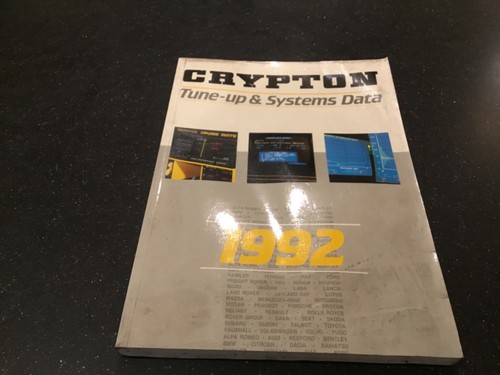 1992 crypton tune - data, book