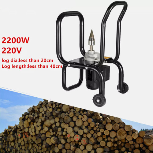 Electric log splitter portable - log,