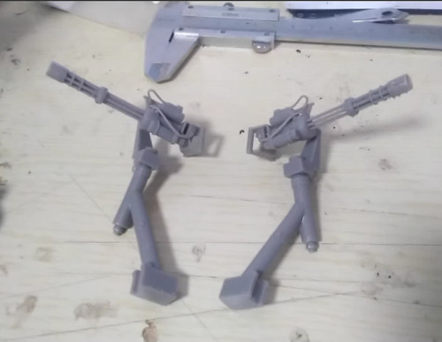 Printed m134 vulcan - 3d,
