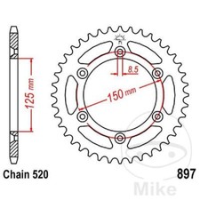 JT JTR897.41 CROWN 41 TEETH