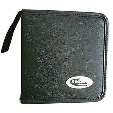 48 CD DVD Wallet PU Leather Case Holder Bag Storage Carry Case Ring Binder