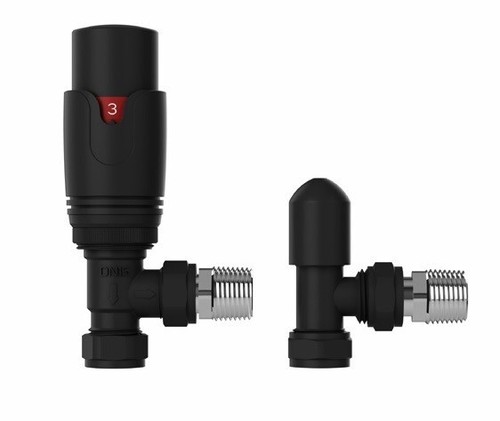 Matt black thermostatic - black,