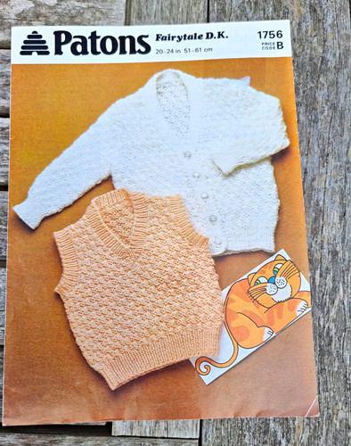 Vintage knitting pattern