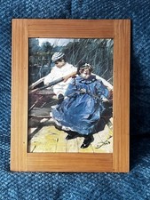 Vintage framed print alfred - print,