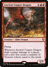 Ancient Copper Dragon - Foil - CLB - NM - MTG