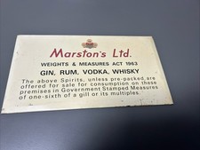 Vintage Marstons Ltd Brewery