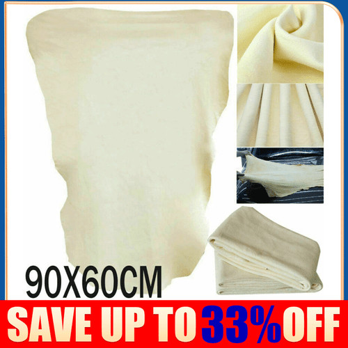 Large natural chamois leather - large,