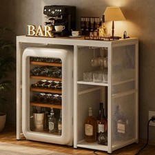 Mini Fridge Stand with Power
