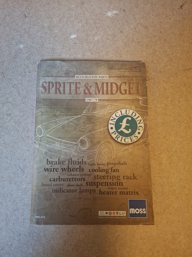 Sprite and midget parts - and, guide