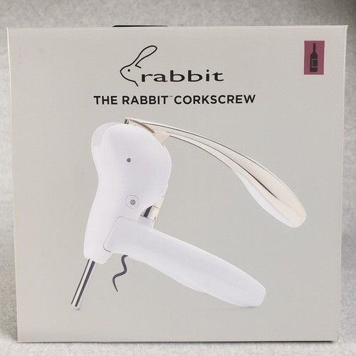 Rabbit lever corkscrew white - lever,