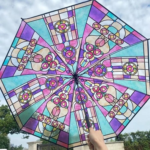 Stained glass umbrella - stained,