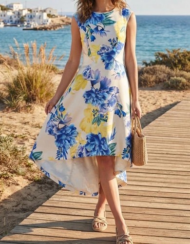 Coast floral midi dress high - coast,