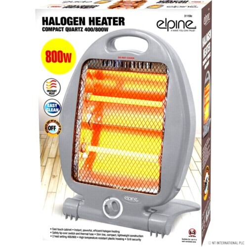800w portable electric halogen - 800w,