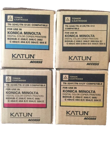 Konica minolta toner full set - minolta,