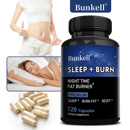 Sleep burn night - sleep+burn, time
