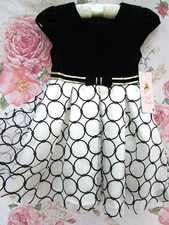 BNWT Black Velvet Velour Cream