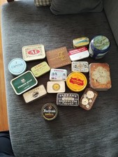 Selection Of Vintage Tobacco Tins And Pastille Tins Etc