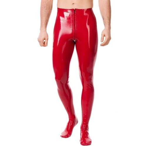 Latex leggings rubber slim - latex,