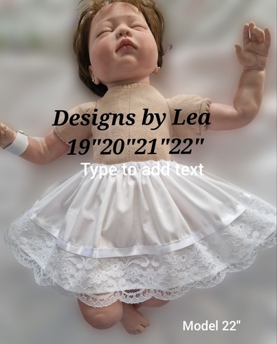 Reborns dolls petitcoat lace - reborns,