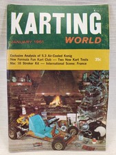 1961 KARTING WORLD Magazine