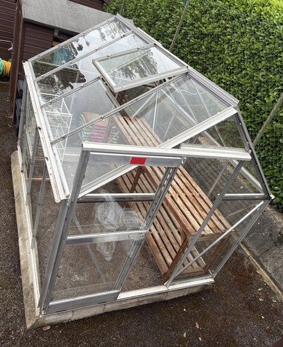 Elite aluminium greenhouse x - elite, 8'x