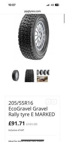 Ecogravel gravel rally tyres - gravel,