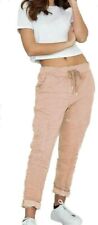 Womens Magic Trousers Ladies Lagenlook Comfy Joggers Italian Stretch Plain Pants