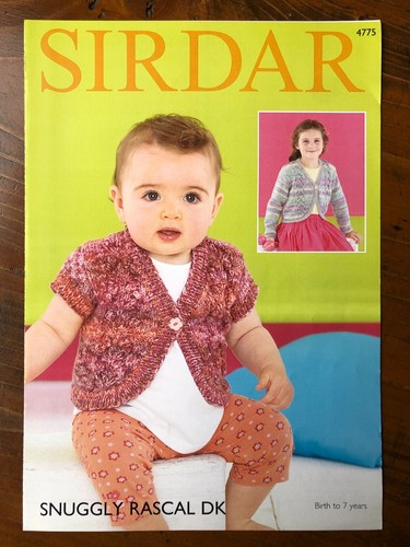 Sirdar 4775 knitting pattern