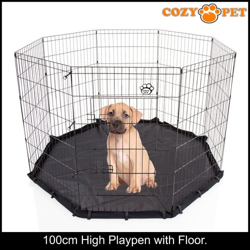 Playpen 100cm with - floor, cozy