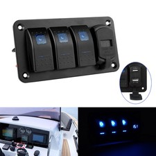 3 Gang 4.8A Dual USB Charger