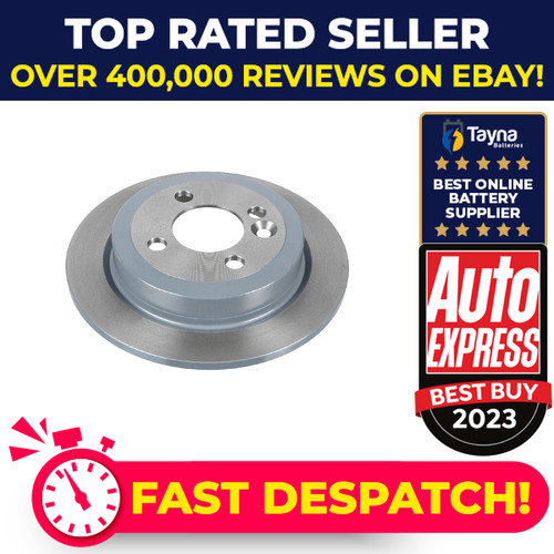 Brake discs pair solid - discs,