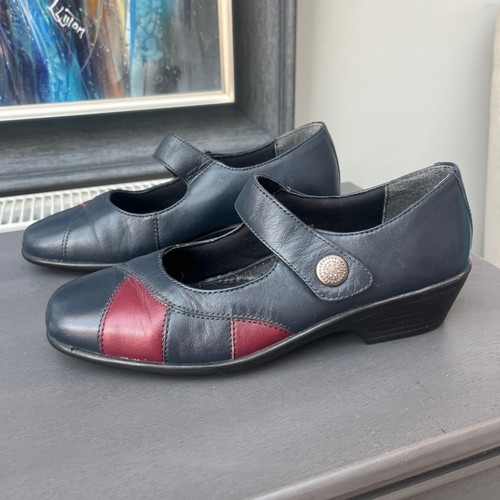 Pavers navy blue shoes - pavers, size