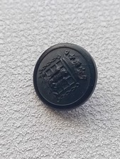 16th London Regt (Queen's Westminster & Civil Service Rifles) 23mm Black Button