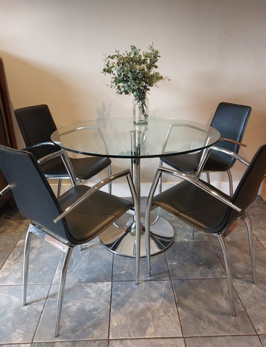 Danish actona chrome glass - danish,
