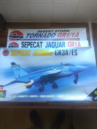 Airfix tornado and jaguar - airfix,