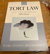 Tort Law: Text and Materials