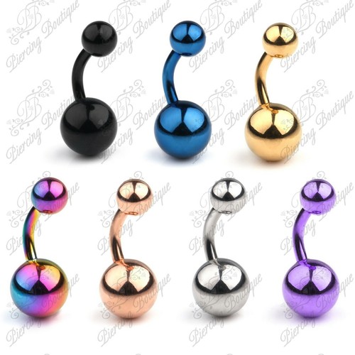Belly bars navel button bar - button,