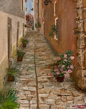 Original Painting "Alley in