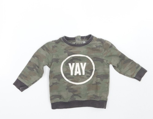 Babaluno boys green - boys, camouflage