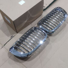 Pair Chrome Kidney Grill