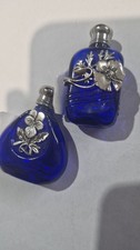 Cobalt Blue Silver Scenes