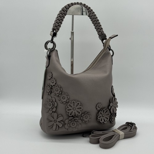 Grey shoulder crossbody bag - crossbody,